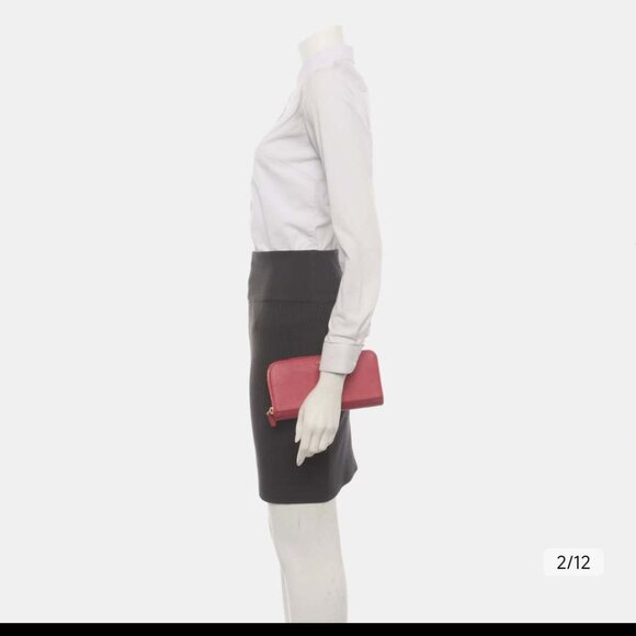 Prada Leather Continental Wallet - Picture 4 of 12